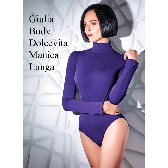GIULIA BODY DOLCEVITA MANICA LUNGA GIULIA BODY DOLCEVITA MANICA LUNGA